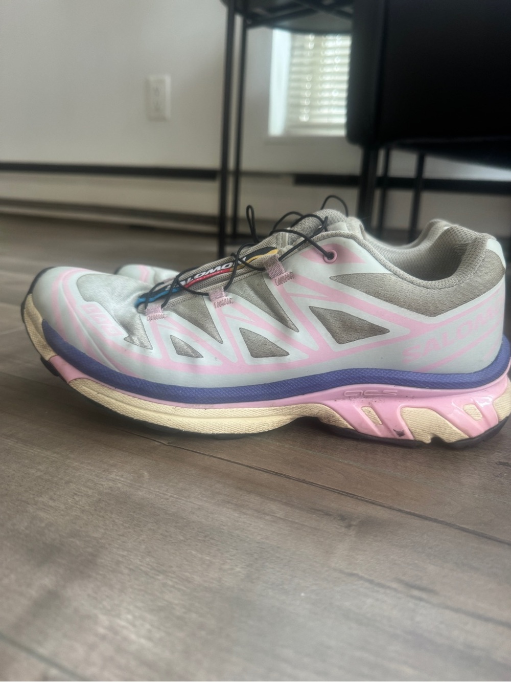 Salomon XT6 Women's White & Pink Trail Running Shoes